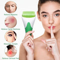 MARZAHAR Ice Roller for Face & Eye Puffiness Relief, Cold Gel Ice Face Roller Massager - Ice Roller Cool Roller For Face Eye Body Facial Shaping Anti Wrinkle Ice Roller Massager Smooth Skin ( Random Color )