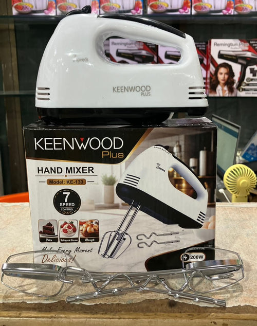 7 Speed Electric Hand Beater - Egg & Cake Mixer