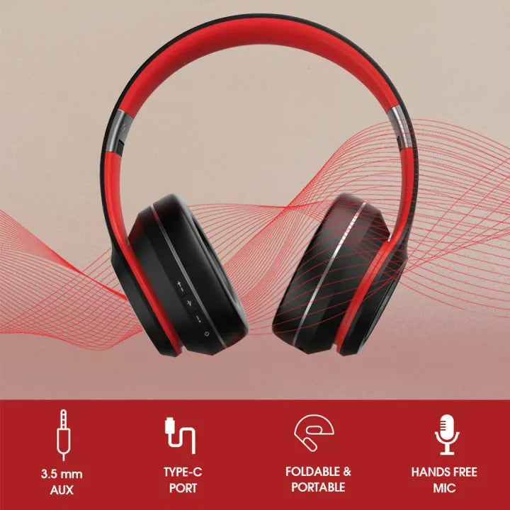 HOTTU BH03 Bluetooth Headphone Micro SD | AUX | Wireless Audio Headset